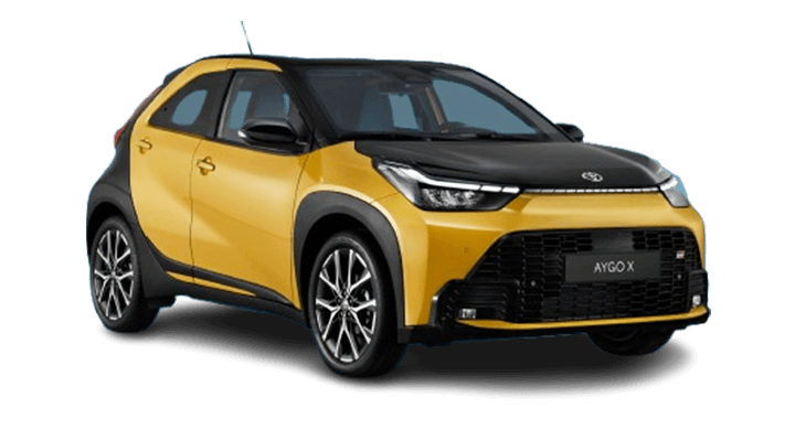Ansicht Toyota Aygo X